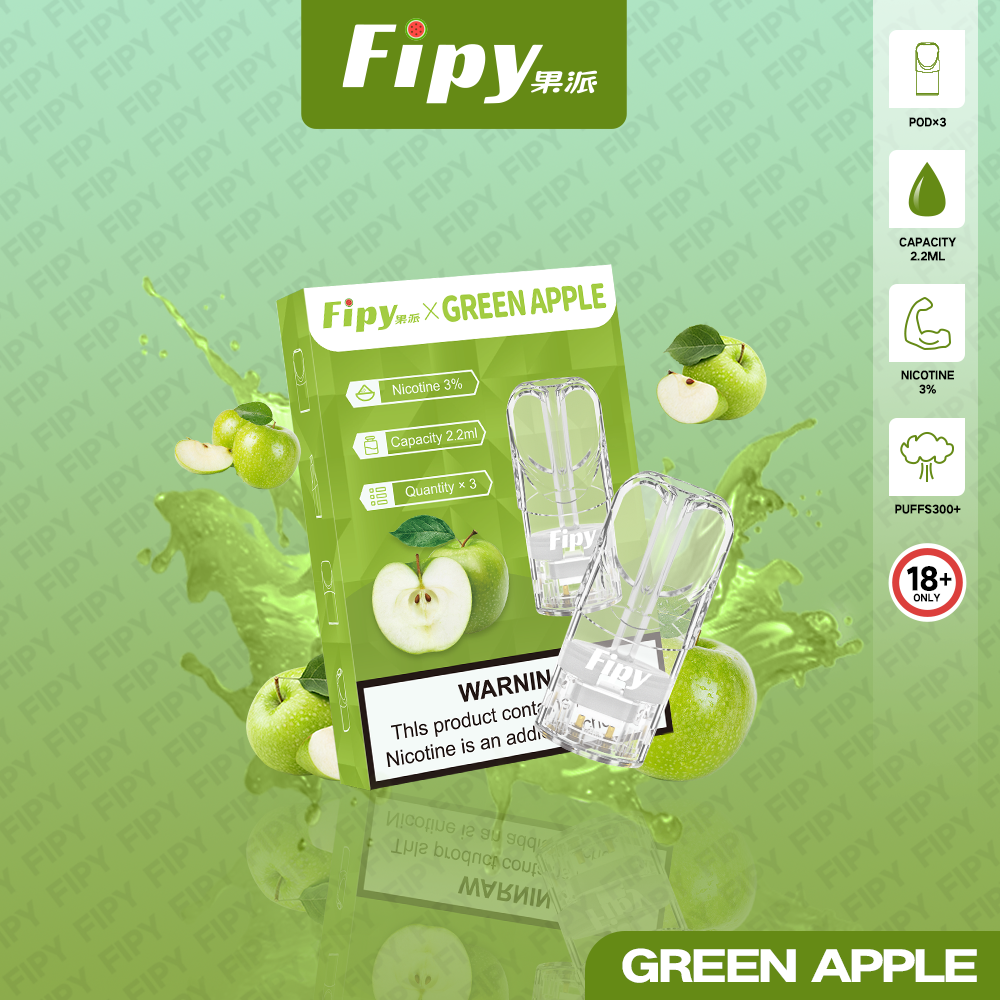 FIPY 果派 煙彈【訂購三盒送一盒 五盒送一支主機(隨機顏色)】