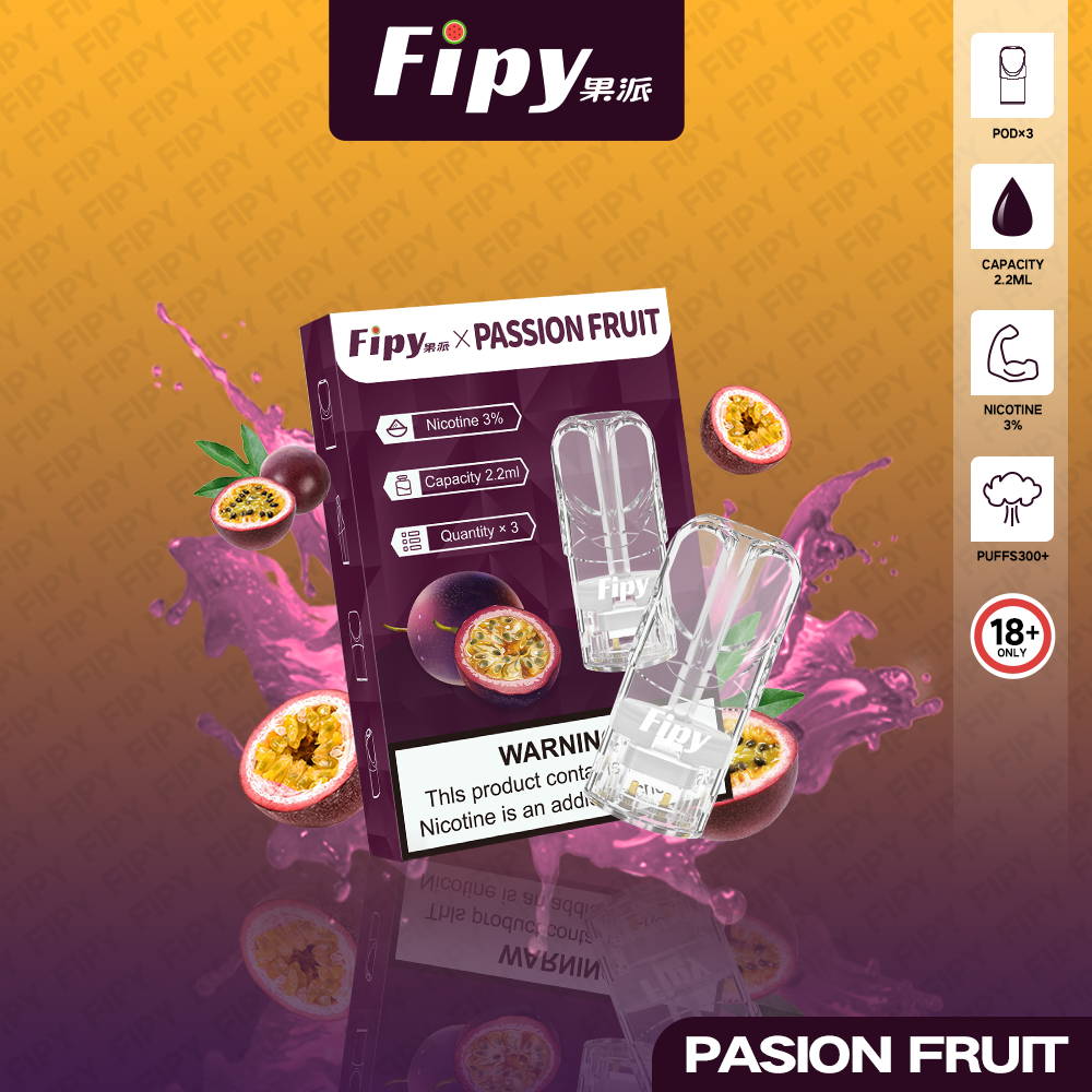 FIPY 果派 煙彈【訂購三盒送一盒 五盒送一支主機(隨機顏色)】