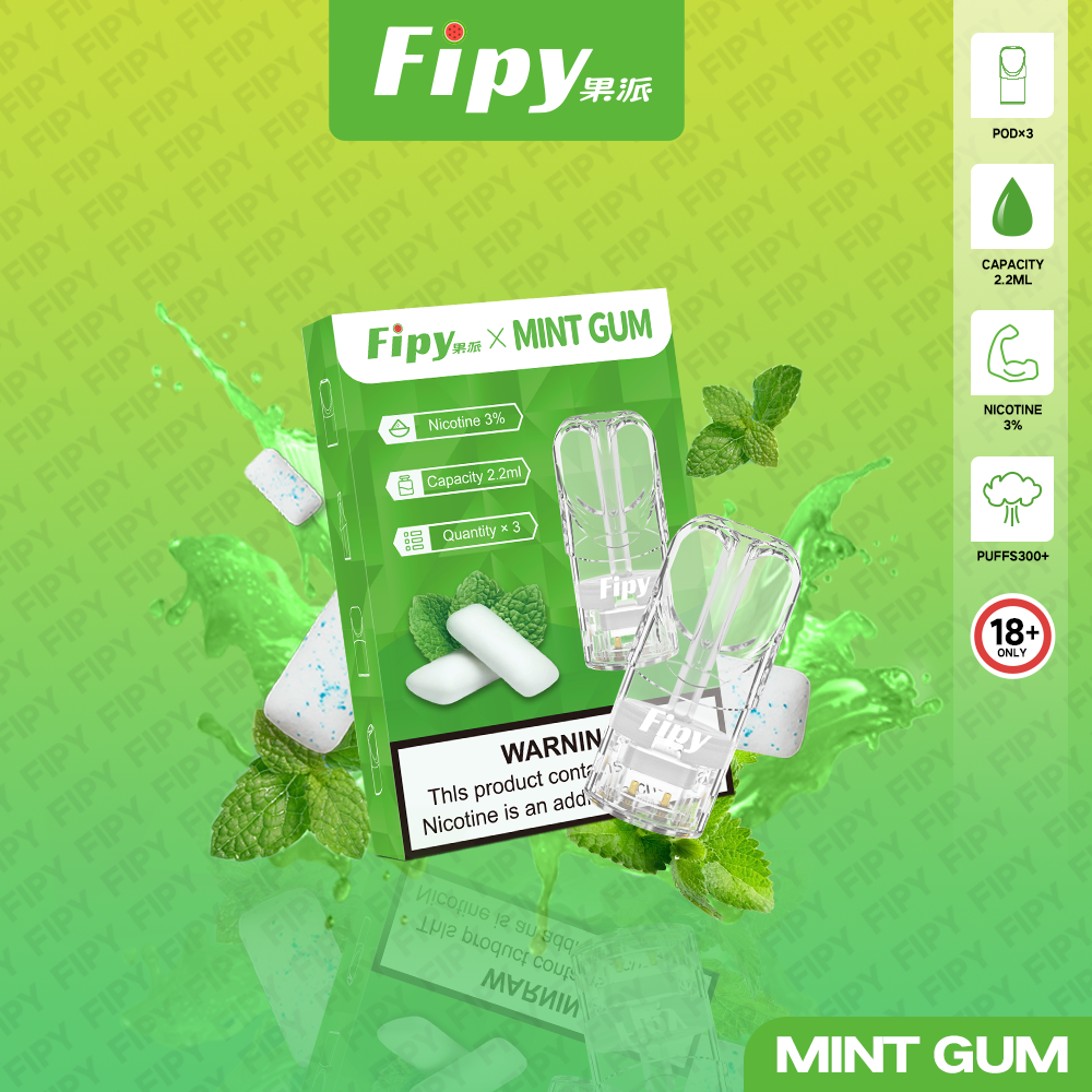 FIPY 果派 煙彈【訂購三盒送一盒 五盒送一支主機(隨機顏色)】